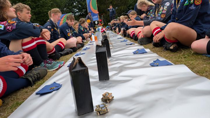 Tropsspejderne på sommerlejr 2024